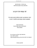 Luận văn Thạc sĩ Quản trị kinh doanh: Ứng dụng hệ thống ERP tại Honda Việt Nam và những bài học kinh nghiệm