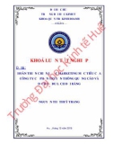 Khóa luận tốt nghiệp Quản trị kinh doanh: Hoàn thiện chiến lược marketing mục tiêu của CTCP TTQC và DVDL Đại Bàng
