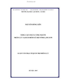 Luận văn Thạc sĩ Quản trị nhân lực: Nâng cao chất lượng nguồn nhân lực tại Bảo hiểm xã hội tỉnh Lạng Sơn