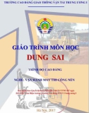 Giáo trình Dung sai (Nghề Vận hành máy thi công nền - Trình độ Cao đẳng): Phần 1 - CĐ GTVT Trung ương I