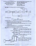 Đề thi cuối học kỳ I năm 2019-2020 môn Điều khiển quá trình (Đề số 1) - ĐH Sư phạm Kỹ thuật