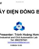 Bài giảng Máy điện: Chương 4 - Trịnh Hoàng Hơn