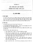 An toàn và vệ sinh lao động: Các kỹ thuật dùng trong xây dựng - Phần 2