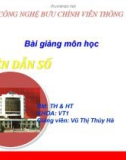 Bài giảng Truyền dẫn số: Chương 3 - Vũ Thị Thúy Hà