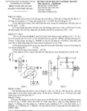 Đề thi cuối học kỳ II năm học 2016-2017 môn Nguyên lý - Chi tiết máy - ĐH Sư phạm Kỹ thuật