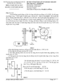 Đáp án đề thi học kỳ II năm học 2018-2019 môn Nguyên lý - Chi tiết máy - ĐH Sư phạm Kỹ thuật