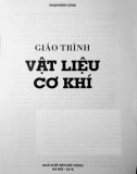 Giáo trình Vật liệu cơ khí: Phần 1 - Phạm Đình Sùng