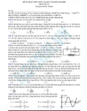 Đề dự đoán THPT Quốc gia số I năm học 2014 - 2015 môn Vật lý