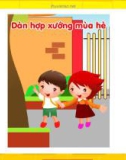 Kể chuyện theo tranh: Dàn hợp xướng mùa hè