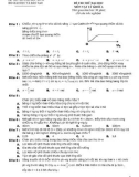 Đề thi thử Đại học môn Lý khối A - Đề số 10