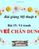 Bài giảng Vẽ tranh: Vẽ chân dung - Mỹ thuật 4 - GV.Trần Mai Anh