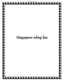 Singapore nồng ấm