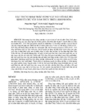 Đặc trưng khai thác động vật đáy có giá trị kinh tế chủ yếu đầm Thủy Triều, Khánh Hòa