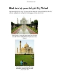 Hình ảnh kỳ quan thế giới Taj Mahal