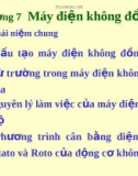 Giáo trình kỹ thuật mạch điện- Chương 7: Máy điện không đồng bộ