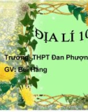 Bài giảng Địa lí lớp 10 - Bài 7: Cấu trúc trái đất, thạch quyển, thuyết kiến tạo mảng