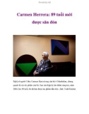 Carmen Herrera: 89 tuổi mới được săn đón