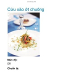 Cừu xào ớt chuông