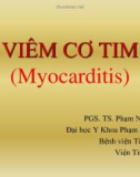 Bài giảng Viêm cơ tim (Myocarditis) - PGS. TS. Phạm Nguyễn Vinh