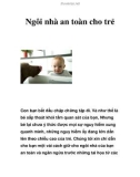 Ngôi nhà an toàn cho trẻ