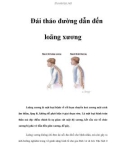 Đái tháo đường dẫn đến loãng xương