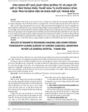 Ứng dụng kết quả chụp cộng hưởng từ và chụp cắt lớp vi tính trong phẫu thuật máu tụ dưới màng cứng mạn tính tại Bệnh viện Đa Khoa hợp lực Thanh Hóa