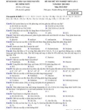 Đề thi thử tốt nghiệp THPT môn Hóa học năm 2022-2023 có đáp án (Lần 1) - Sở GD&ĐT Thái Nguyên