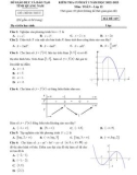 Đề kiểm tra học kì 1 môn Toán lớp 12 năm 2022-2023 - Sở GD&ĐT Quảng Ngãi (Mã đề 119)