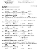 Đề thi thử THPT QG môn Toán năm 2022 có đáp án - Sở GD&ĐT Lai Châu (Mã đề 117)
