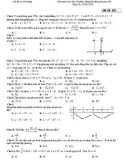 Đề thi KSCL THPT Quốc gia lần 2 môn Toán 12 năm 2018-2019 - Trường THPT chuyên Lam Sơn