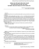 Đánh giá kết quả sớm phẫu thuật cắt gan điều trị ung thư gan tại Bệnh viện Hữu nghị Đa khoa Nghệ An