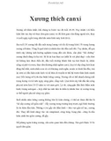 Xương thích canxi