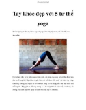 Tay khỏe đẹp với 5 tư thế yoga