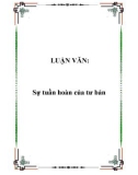 LUẬN VĂN: Sự tuần hoàn của tư bản