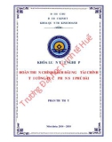 Khóa luận tốt nghiệp Quản trị kinh doanh: Hoàn thiện chính sách đãi ngộ tài chính tại công ty Cổ phần Sợi Phú Bài