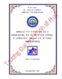 Khóa luận tốt nghiệp Quản trị kinh doanh: Đánh giá hoạt động quản lý đơn hàng tại Công ty Cổ phần Đầu tư Dệt may Thiên An Phát