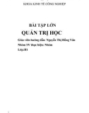 Đề tài: Hoàn thiện cơ cấu tổ chức Công ty CP xây dựng Sông Hồng