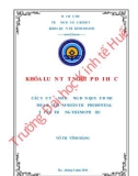 Khóa luận tốt nghiệp Quản trị kinh doanh: Các yếu tố ảnh hưởng đến quyết định mua bảo hiểm nhân thọ Prudential tại thị trường thành phố Huế