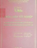 Khóa luận tốt nghiệp: Vai trò của một số chính sách kinh tế vĩ mô đối với việc nâng cao năng lực cạnh tranh của nền kinh tế Việt Nam