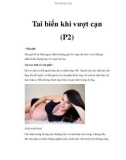 Tai biến khi vượt cạn (P2)