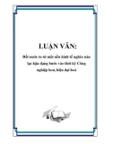 LUẬN VĂN: Đất nước ta từ một nền kinh tế nghèo nàn lạc hậu đạng bước vào thời kỳ Công nghiệp hoá, hiện đại hoá