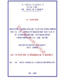 Luận văn Thạc sĩ Khoa học Kinh tế: Hoàn thiện công tác quản lý các công trình thủy lợi tại Công ty Trách nhiệm hữu hạn một thành viên Quản lý, khai thác công trình thủy lợi Quảng Trị