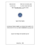 Luận văn Thạc sĩ Vật lý: Áp dụng kỹ thuật nhiễu xạ nơtron để nghiên cứu tính chất từ của vật liệu composite CA3CO2O6-COO