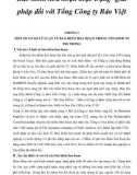 Luận văn: Bảo hiểm hoả hoạn thực trạng- giải pháp đối với Tổng Công ty Bảo Việt