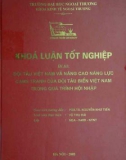 Khóa luận tốt nghiệp: Đội tàu Việt Nam và nâng cao năng lực cạnh tranh của đội tàu biển Việt Nam trong quá trình hội nhập