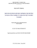 Luận văn Thạc sĩ Kinh tế: Một số giải pháp góp phần mở rộng thị trường xi măng công nghiệp của Holcim Việt Nam đến năm 2015