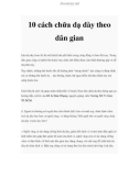 10 cách chữa dạ dày theo dân gian Đau dạ dày