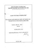 Luận văn thạc sĩ: Ứng dụng giải pháp đa mẫu sử dụng lại tần số vô tuyến mạng GMS- VMS