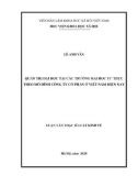 Luận văn Thạc sĩ Luật kinh tế: Quản trị đại học tại các trường đại học tư thục theo mô hình công ty cổ phần ở Việt Nam hiện nay