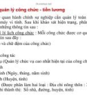 Bài toán quản lí công chức tiền lương